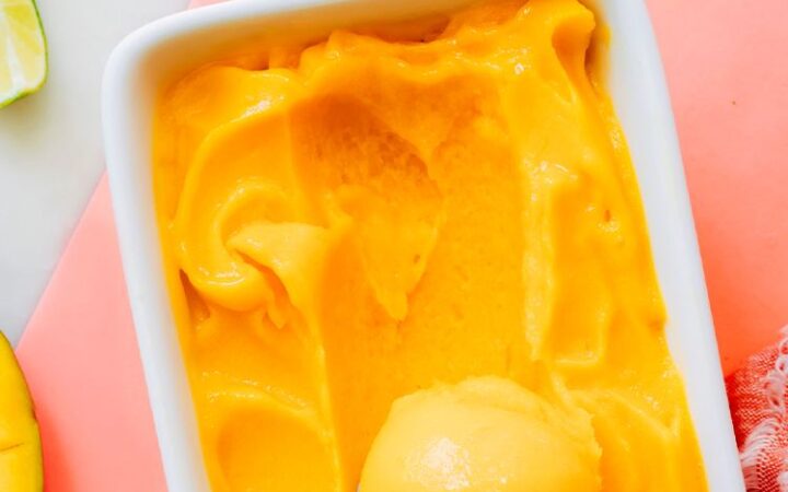 easy 3 ingredient sorbet