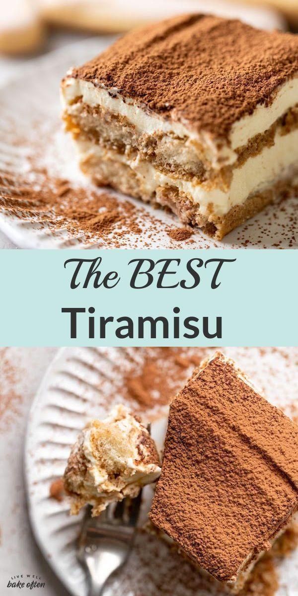 Authentic Tiramisu Dessert