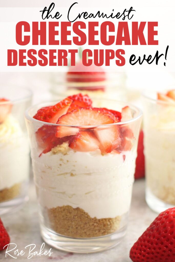 no bake cheesecake cups