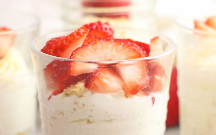 no bake cheesecake cups
