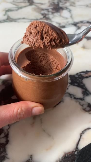 microwave chocolate mousse