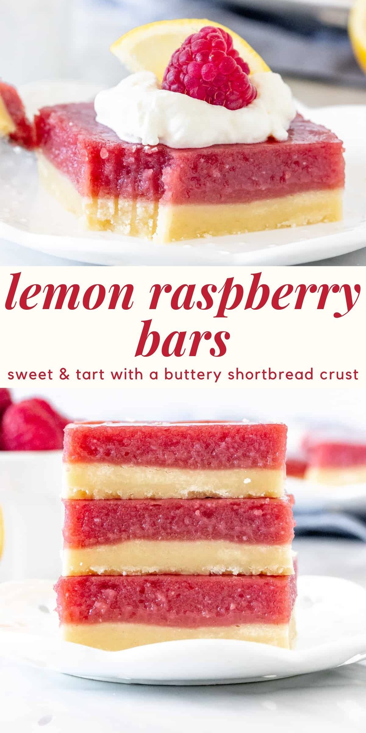 Lemon Raspberry Desserts Easy