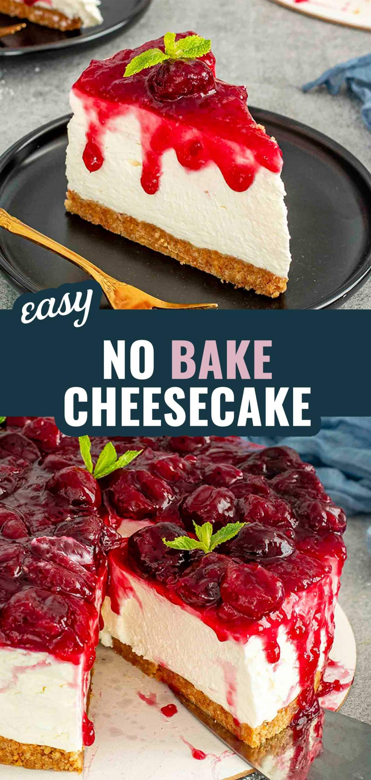 Cherry Cheesecake Recipe No Gelatin