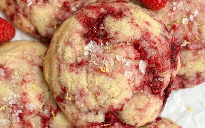 lemon raspberry cookies