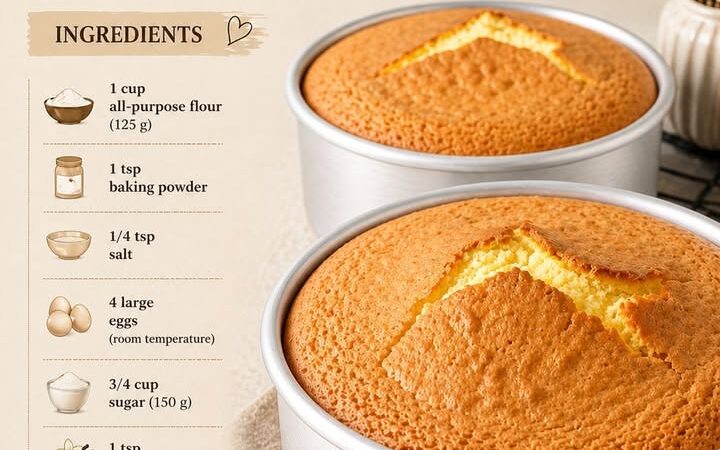 simple sponge cake recipe