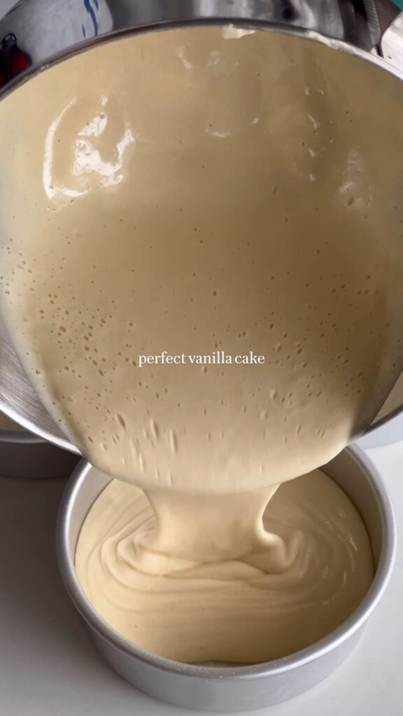 vanilla cake from scratch