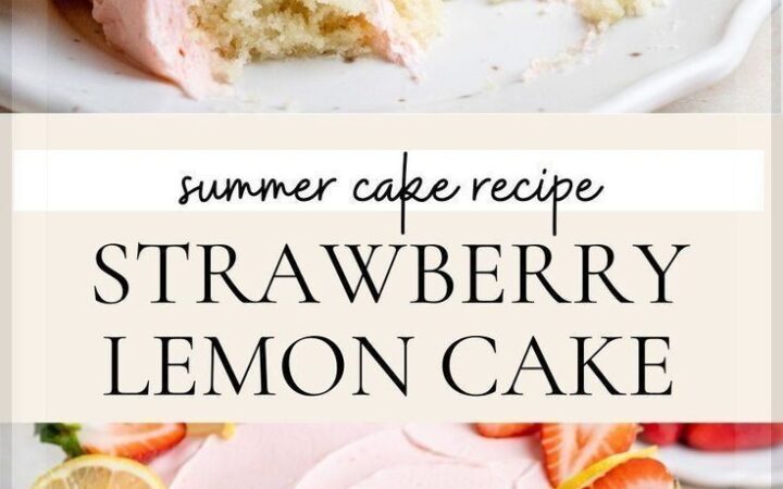 strawberry lemon cake recipe