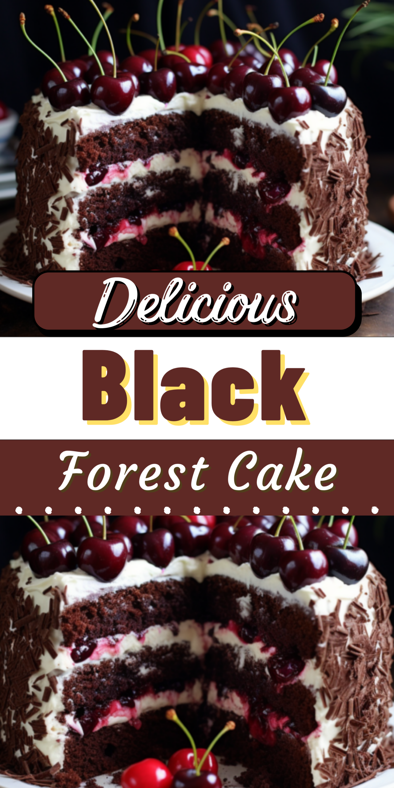 Birthday Cake Ideas With Cherries