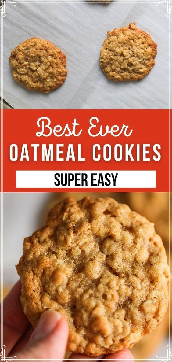 How To Make Chewy Oatmeal Cookies