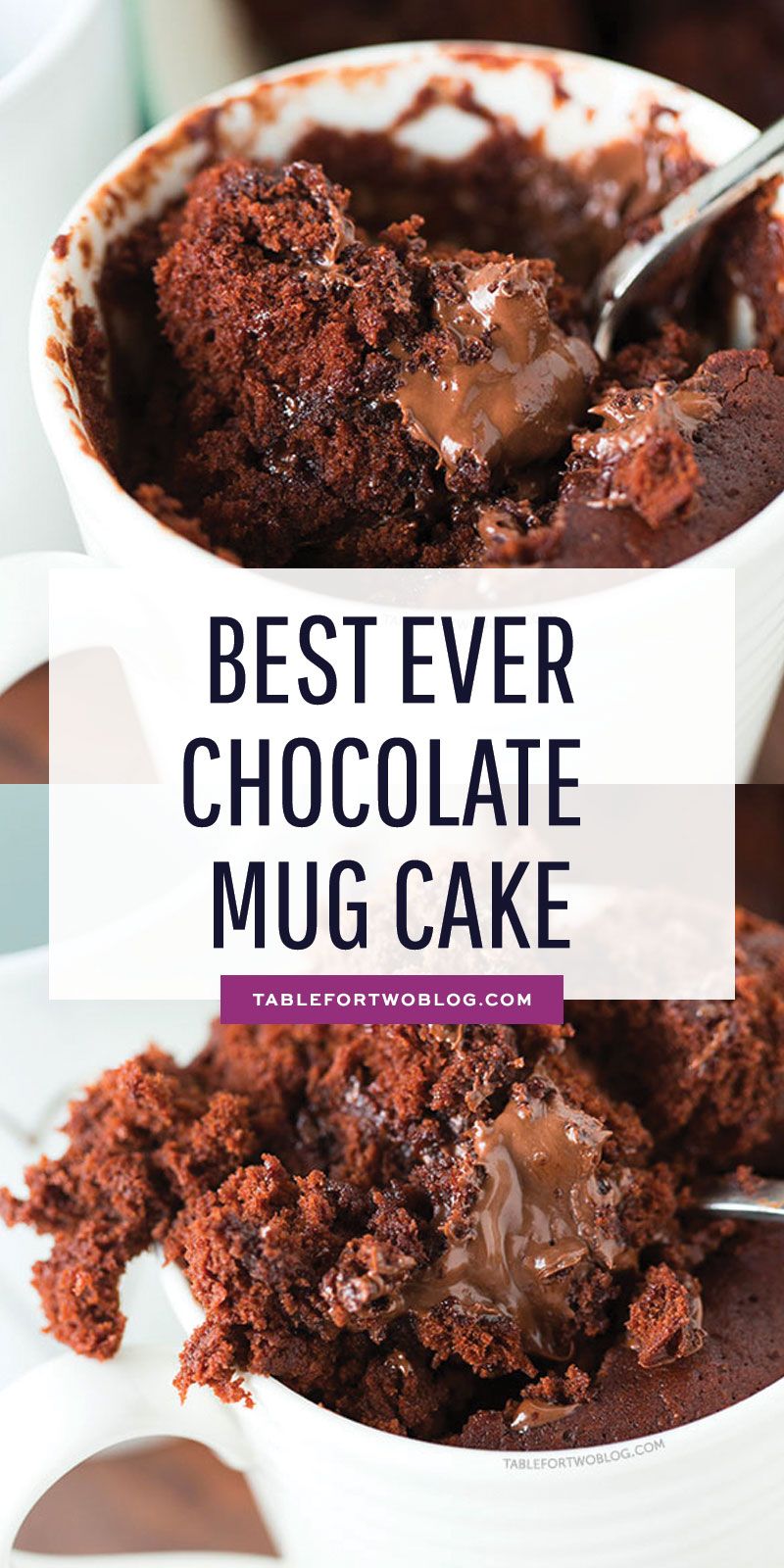 Chocolate Mug Cake No Milk