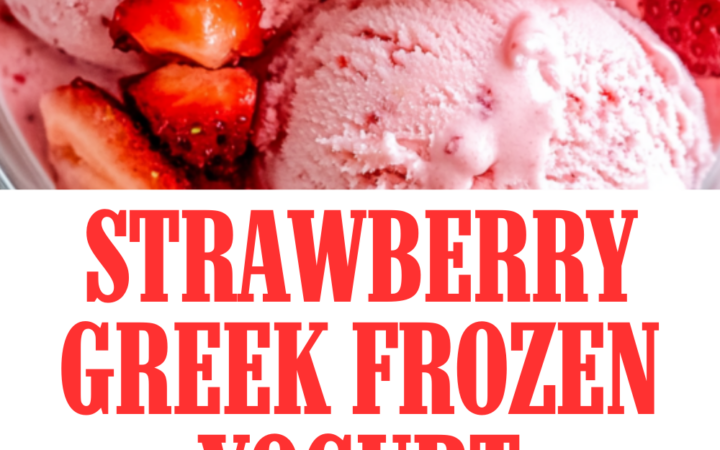 strawberry frozen yogurt recipe
