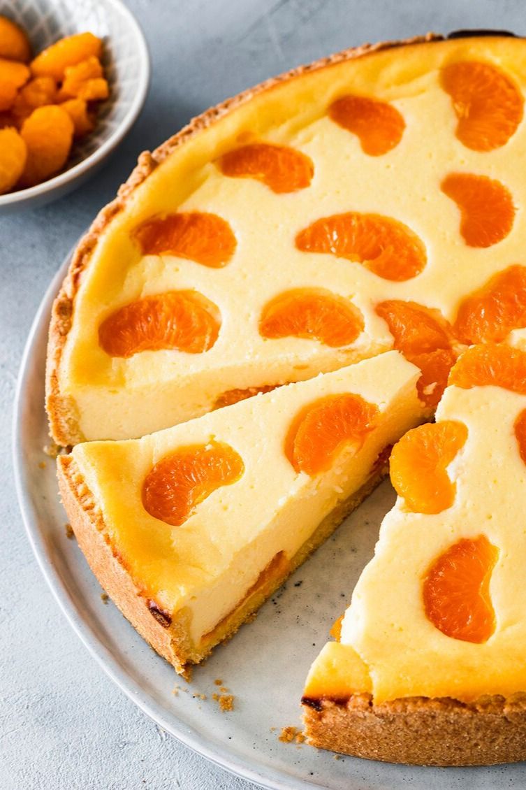 Kumquat Quark Cheesecake