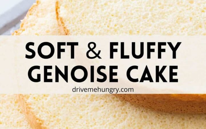 fluffy genoise sponge recipe