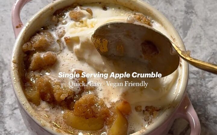 easy single serving dessert
