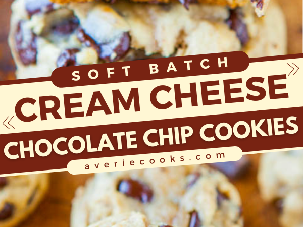 soft batch cream cheese chocolate chip cookies