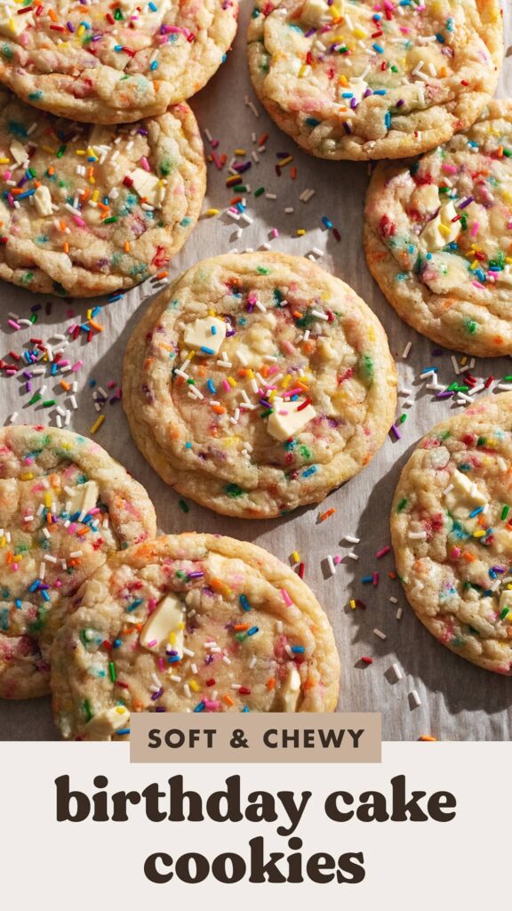 birthday cake cookies