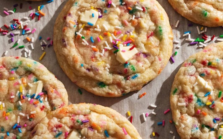 birthday cake cookies