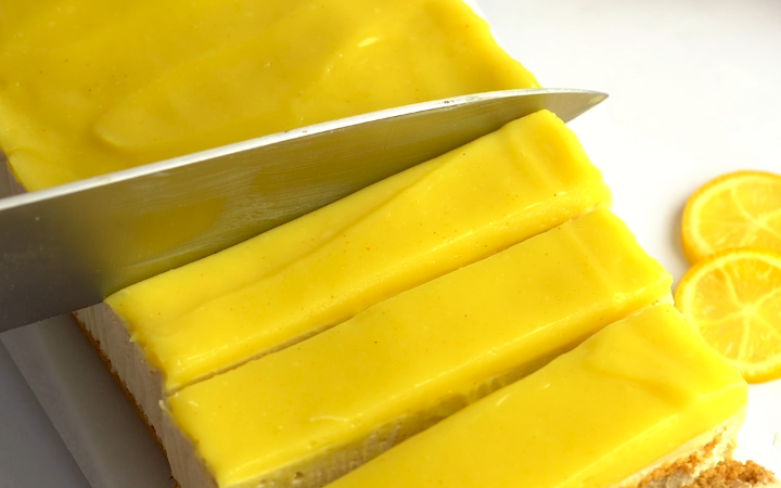 vegan lemon cheesecake