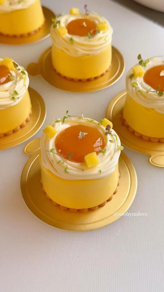gold leaf cake recipe