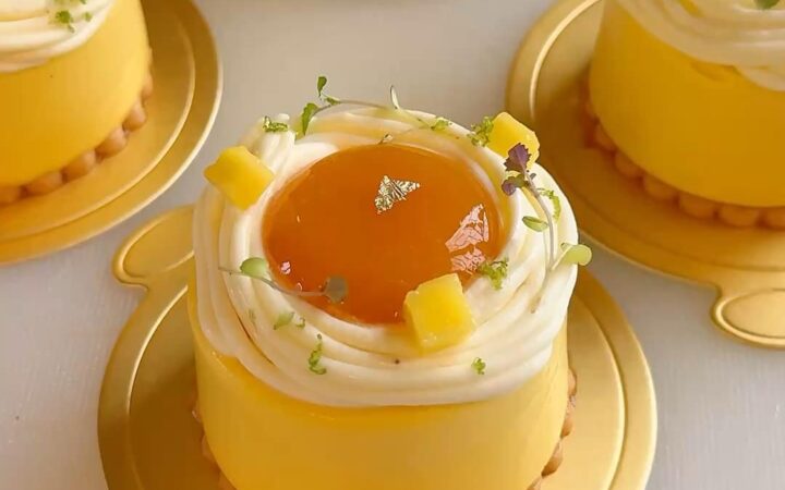 gold leaf cake recipe