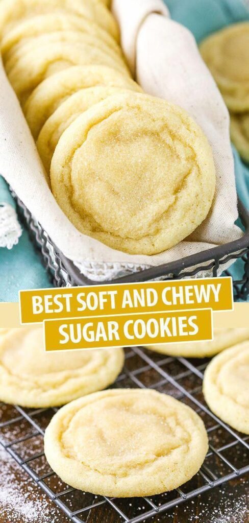 chewy sugar cookie recipe