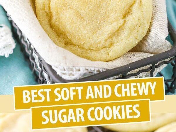 chewy sugar cookie recipe