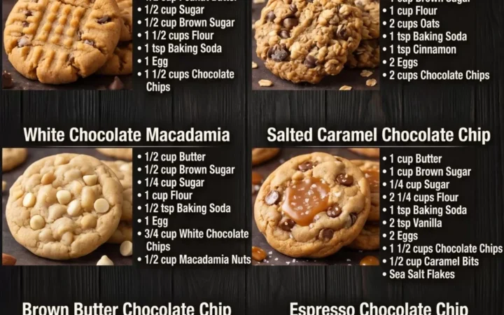 decorative chocolate chip cookies