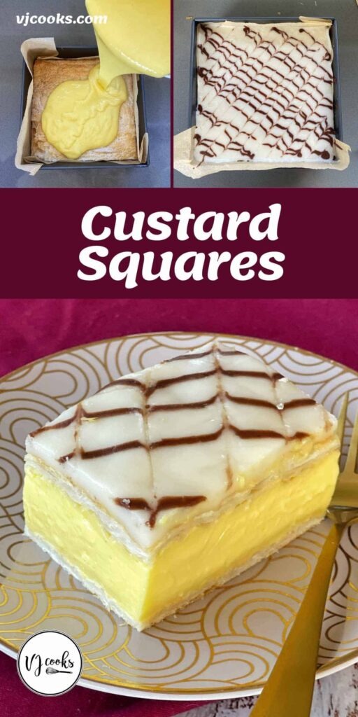 vanilla slice icing