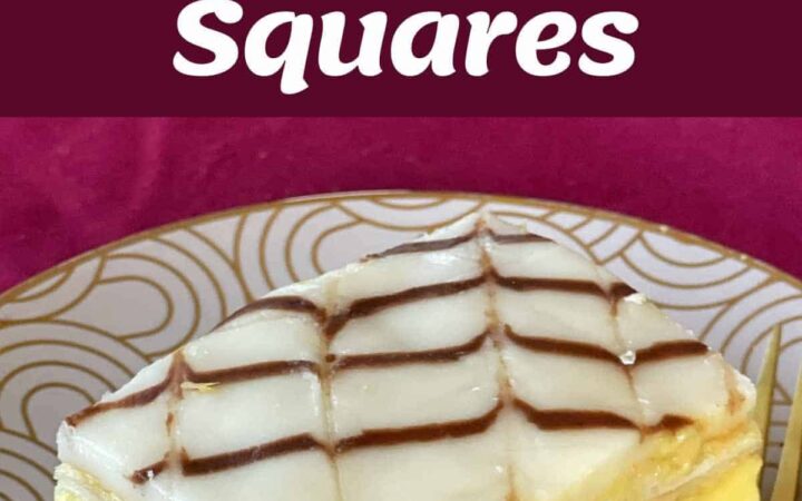 vanilla slice icing