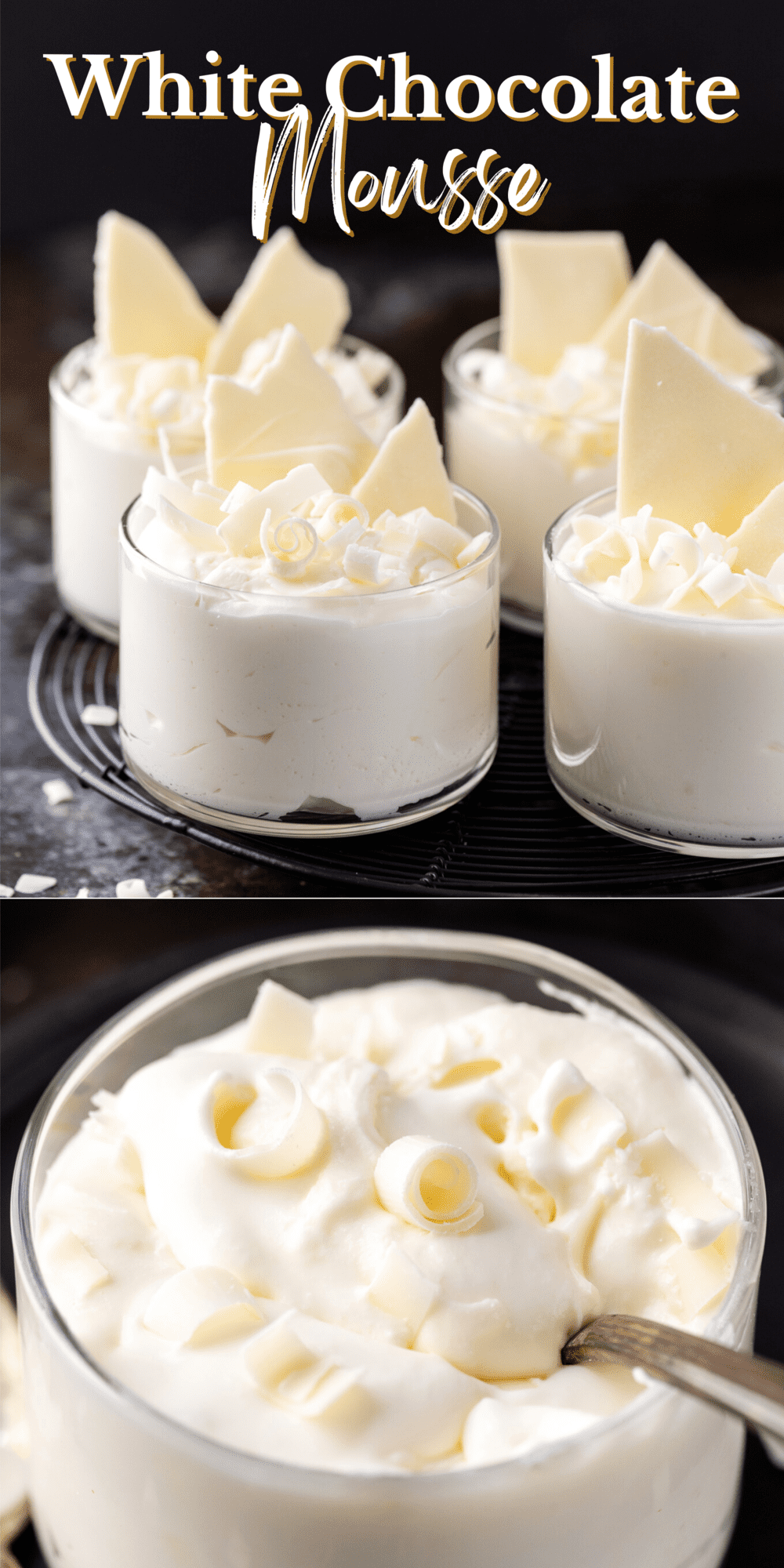 Vanilla White Chocolate Mousse