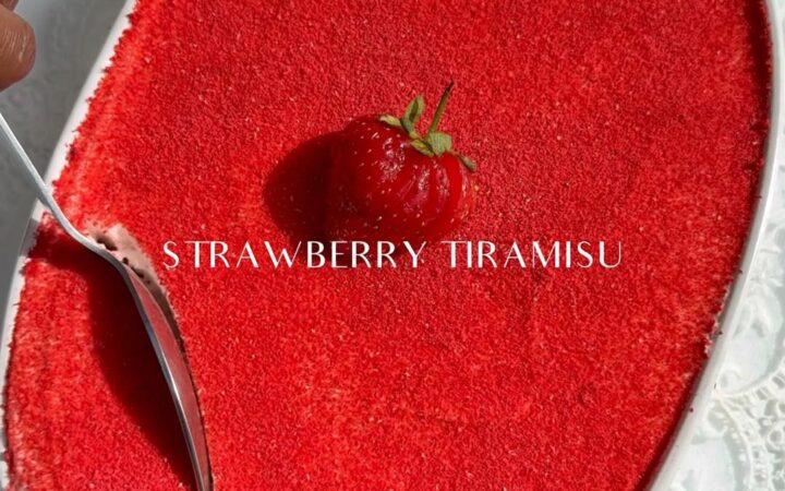 strawberry tiramisu recipe