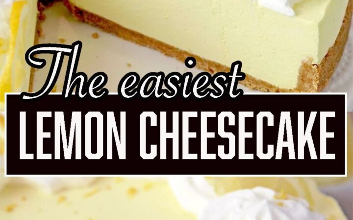 sugar free lemon cheesecake no bake