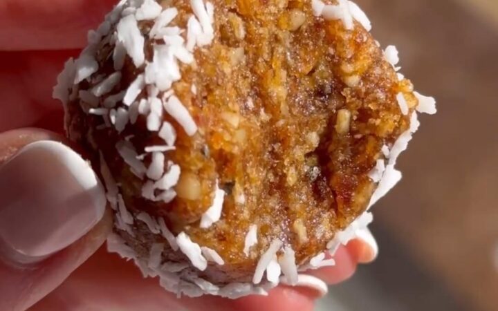 carrot cake snack recipe