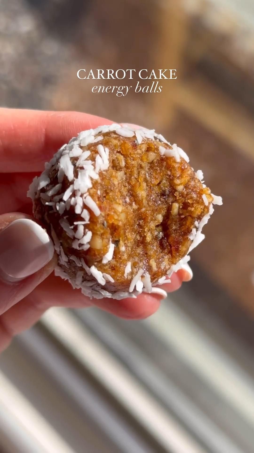 Carrot Cake Snack
