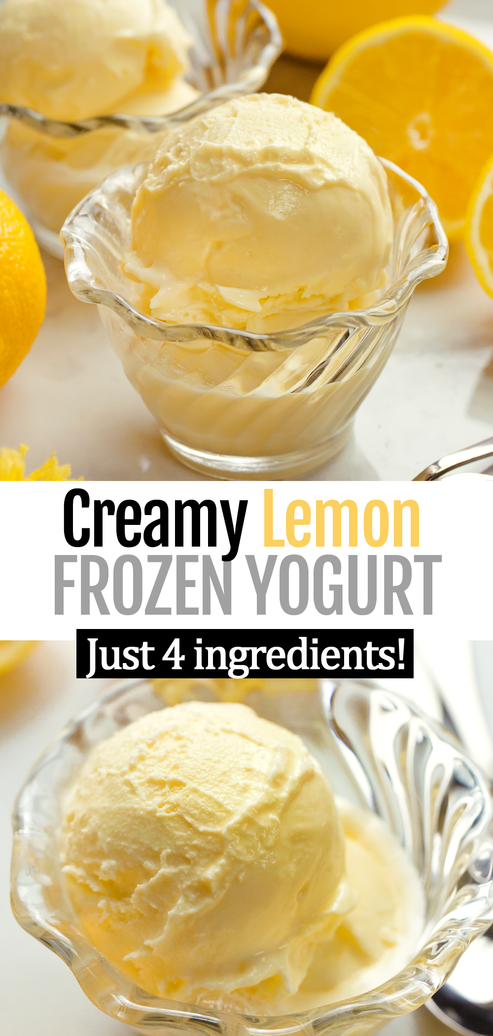 Lemon Frozen Yogurt Recipe