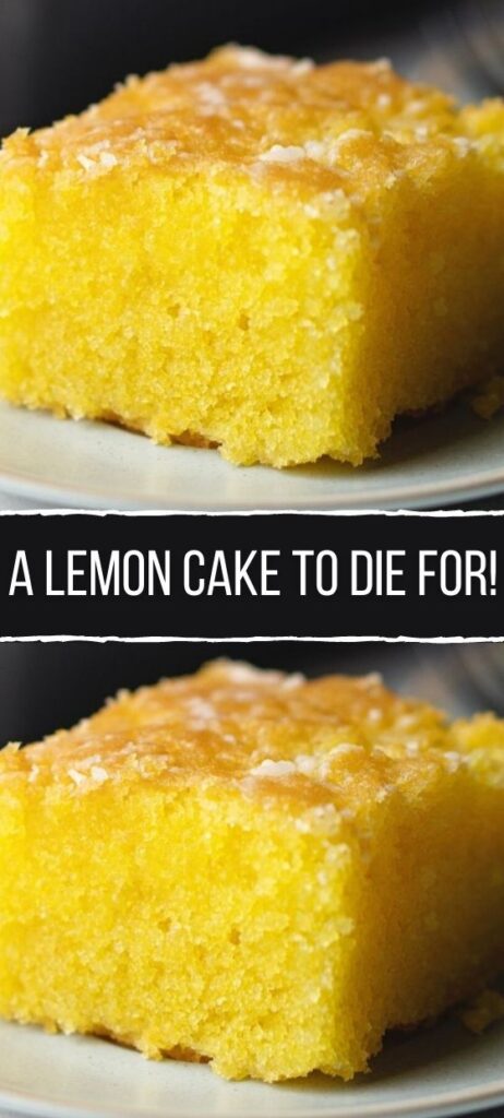 moist lemon cake recipe