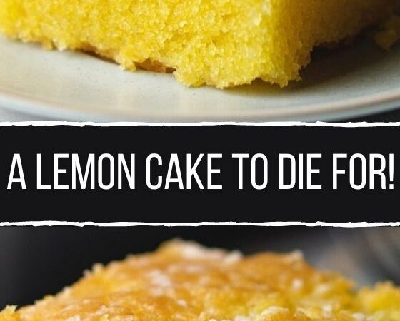 moist lemon cake recipe