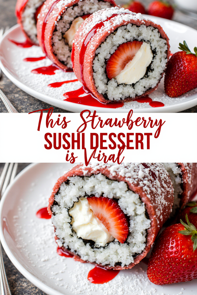 strawberry sushi roll recipe