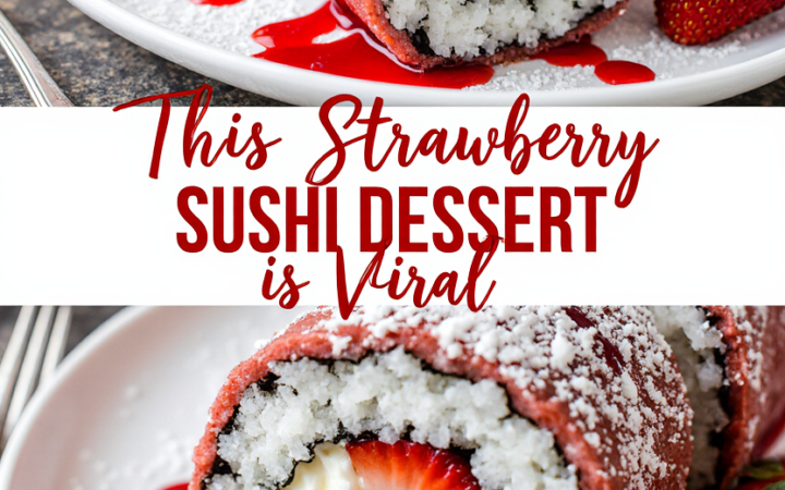 strawberry sushi roll recipe