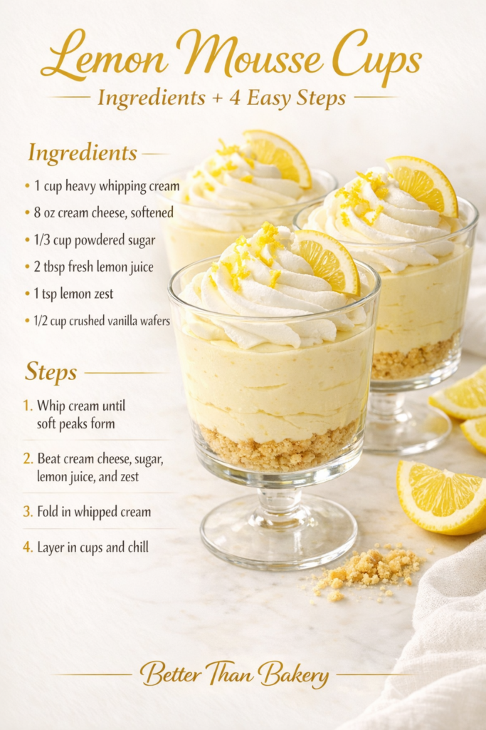 easy lemon pudding cake recipe