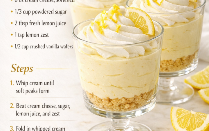 easy lemon pudding cake recipe