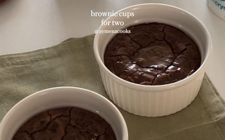 small batch brownies