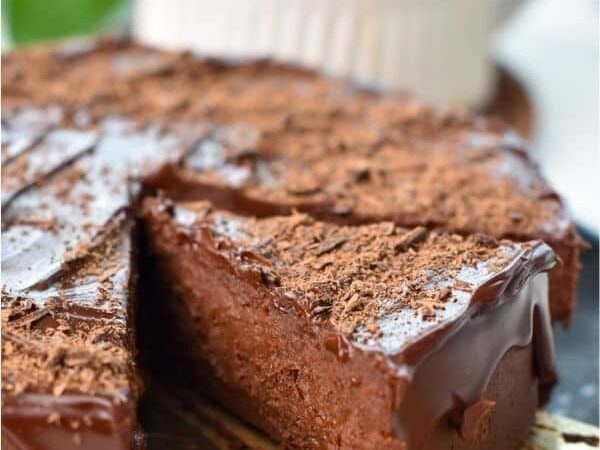 dairy free chocolate cheesecake
