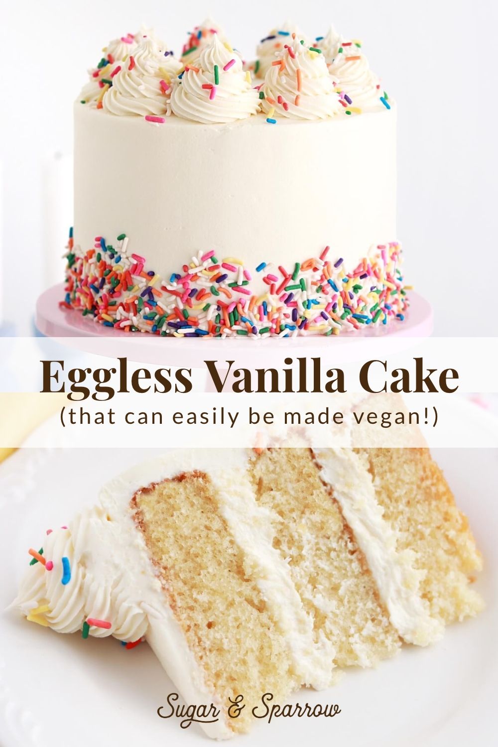 Eggless Dairy Free Cake