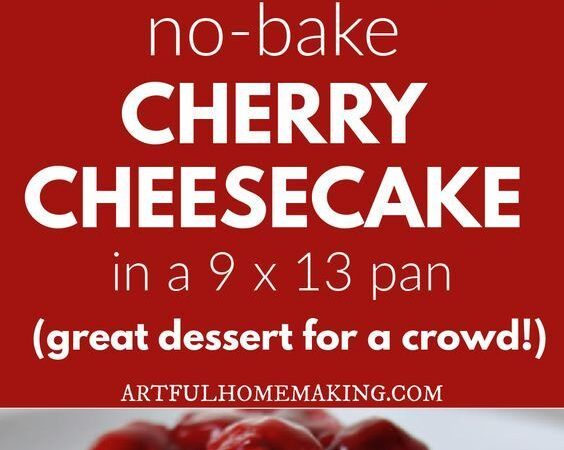 cherry cheesecake dessert 9x13
