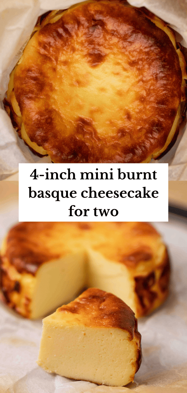 Mini Basque Cheesecake Recipe