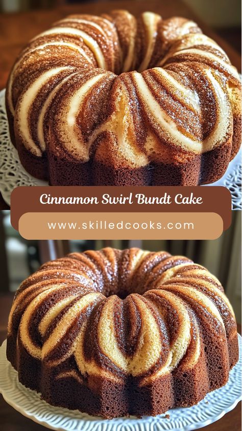 cake in bundt pan