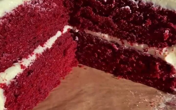 very moist red velvet cake
