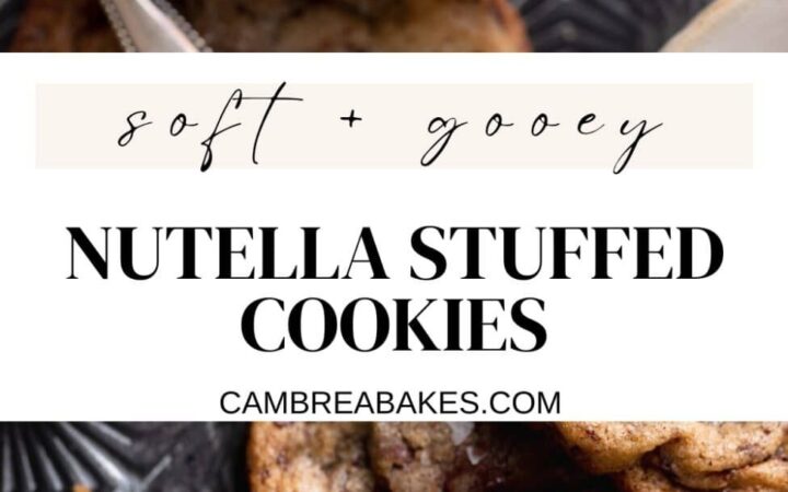 nutella cookies recipe