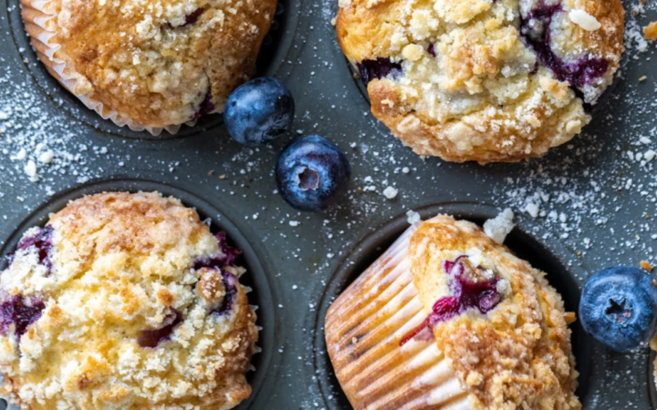 healthy homemade muffins